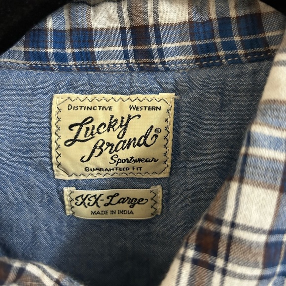 Lucky Brand Long Sleeve Button Up Shirt - Picture 2 of 4